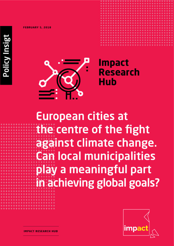 Impact Research Hub Tackles Climate Change In A New Policy Insight Publication