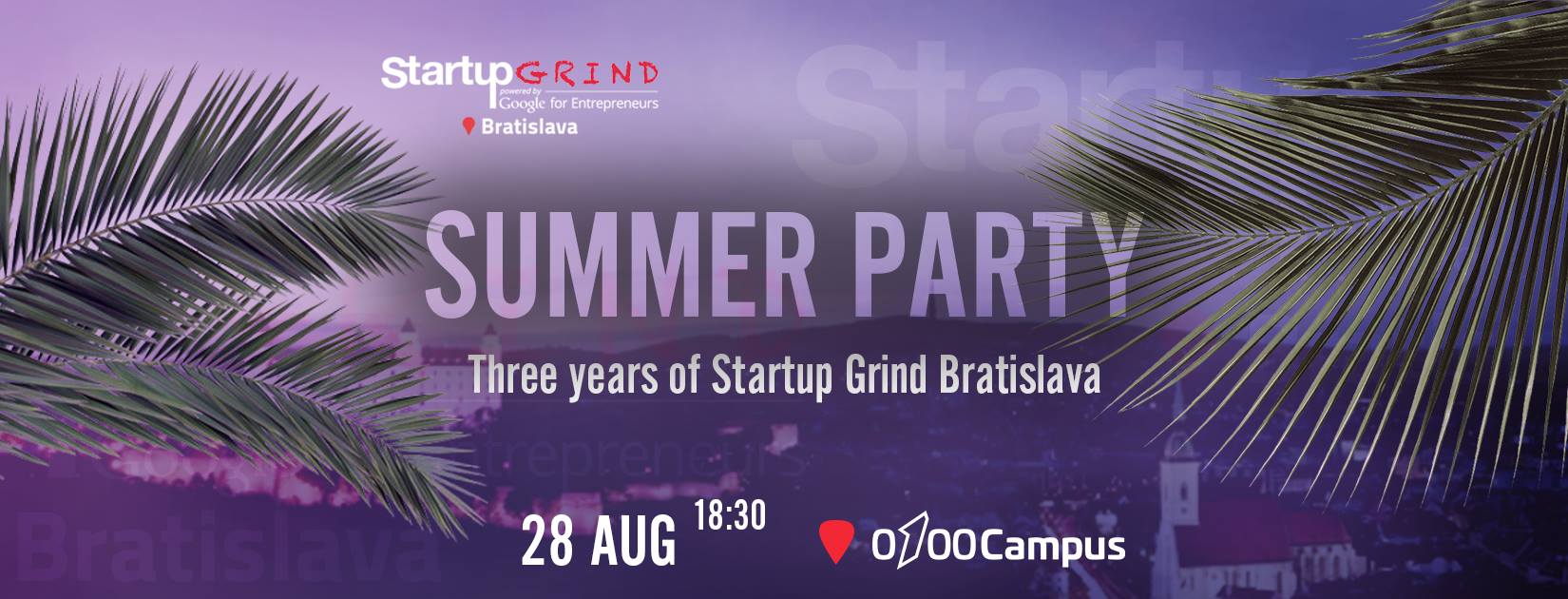ToDo: Startup Grind Bratislava SUMMER PARTY