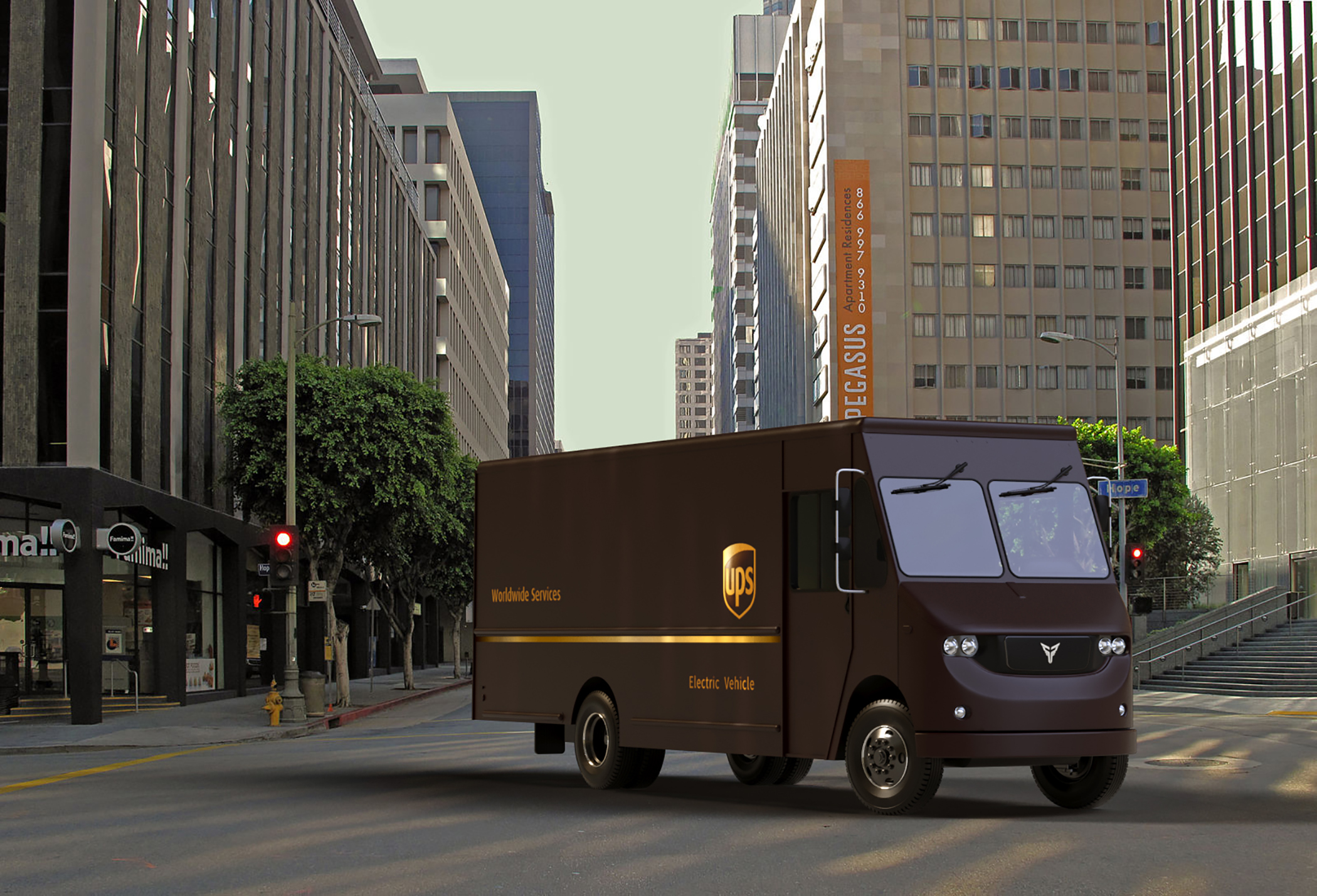UPS Goes Electric With The Help Of Thor Trucks